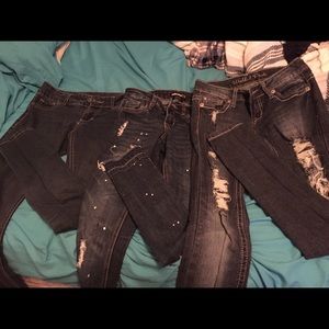 Jeans size 0 and 1